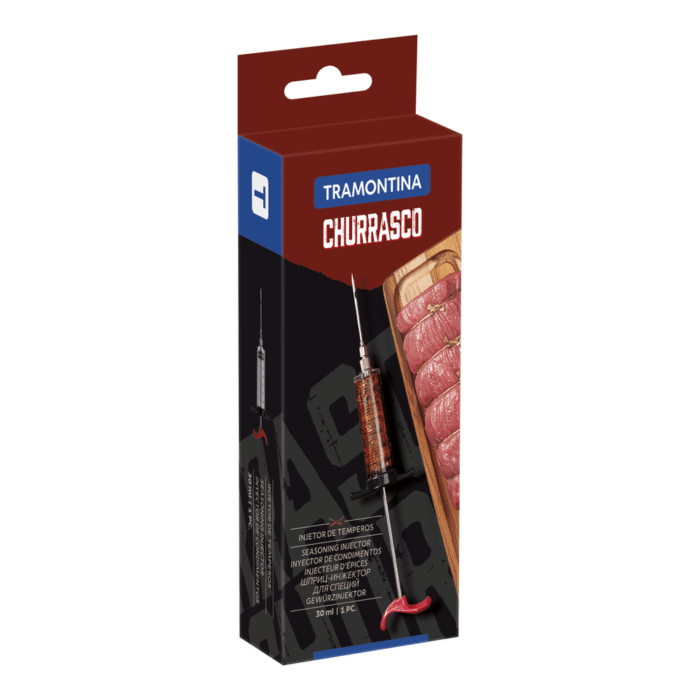 Inyector de condimentos Tramontina 30 ml – acrílico, polipropileno y acero inoxidable - Imagen 2