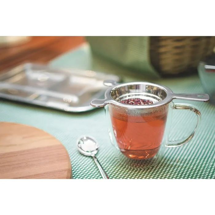 Juego de Tazas Tramontina x2 – Vidrio Doble con Asa para Café y Té 270 ml - Imagen 4