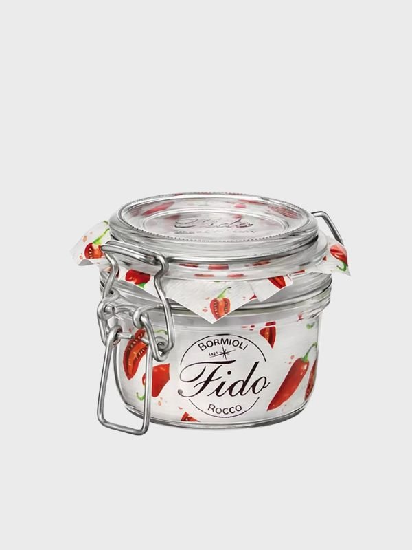 Frasco Hermético de Vidrio 125 ml FIDO – Bormioli Rocco