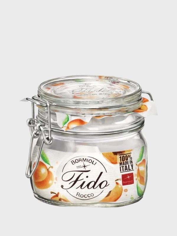 Frasco Hermético de Vidrio 500 ml FIDO – Bormioli Rocco