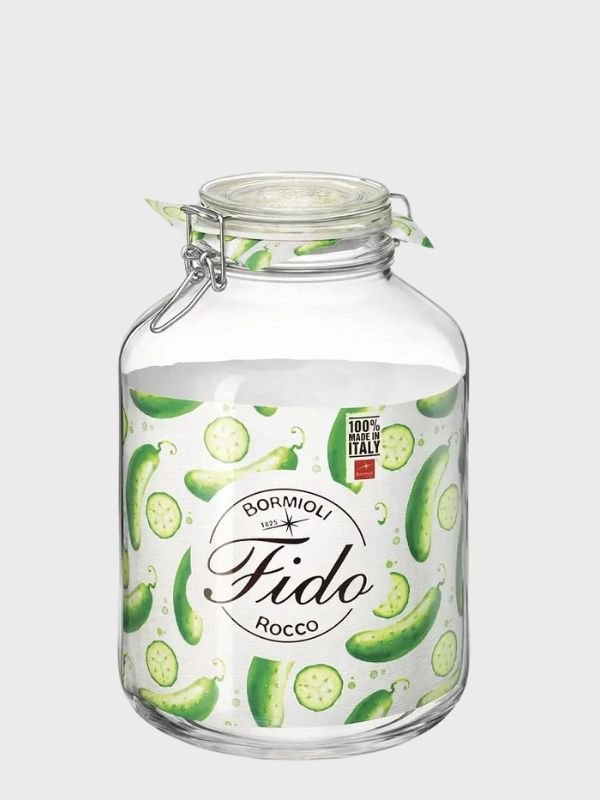 Frasco Hermético de Vidrio 5 Litros FIDO – Bormioli Rocco