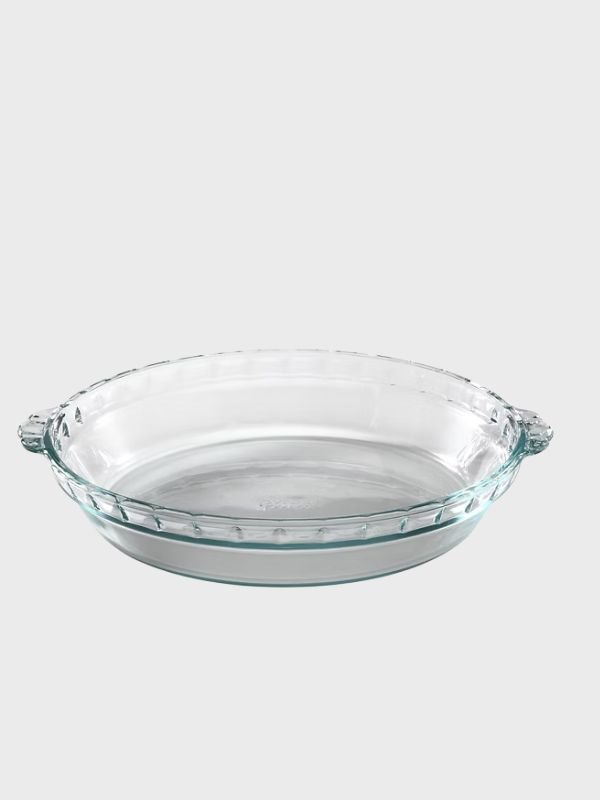 Plato para Pie Pyrex Ondeado 24 cm – Vidrio Templado Resistente