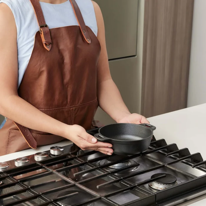 Cazuela esmaltada de hierro fundido 16 cm – ideal para sopas y cremas - Imagen 3