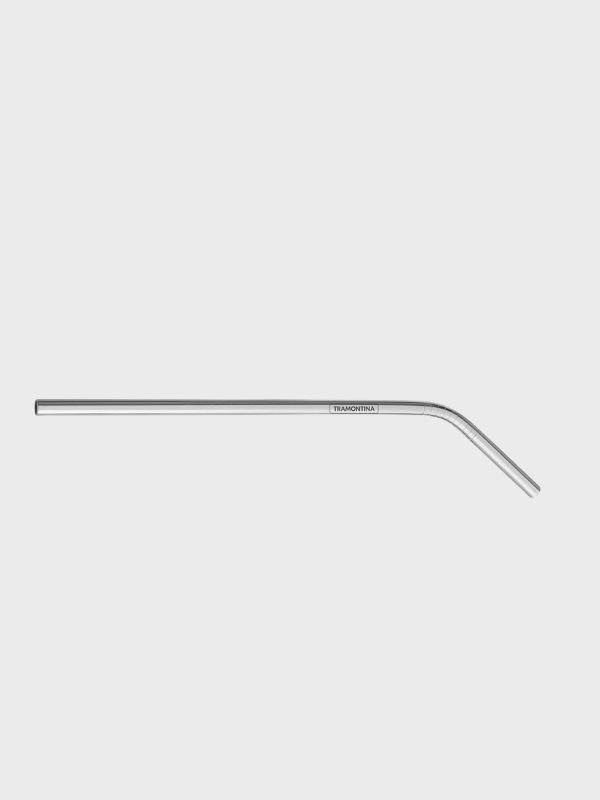 Sorbete reutilizable Tramontina – acero inoxidable curvado 0.6 cm