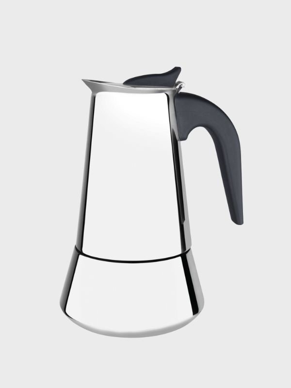 Cafetera Italiana Tramontina 350 ml – Acero Inoxidable para Espresso