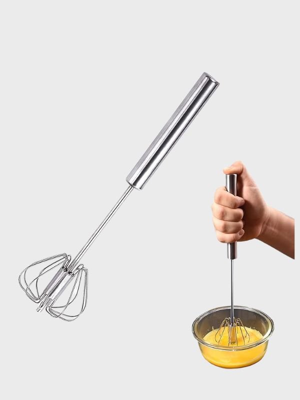 Batidor Semiautomático de Acero Inoxidable