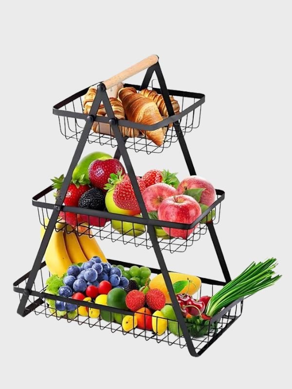 Frutero de 3 Niveles