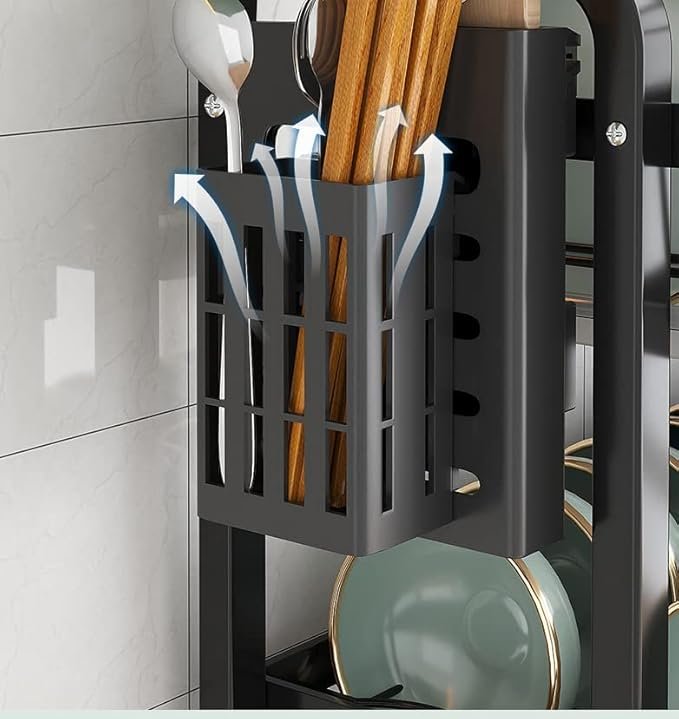 Escurridor de Cocina 3 Niveles – Acero Inoxidable - Imagen 3