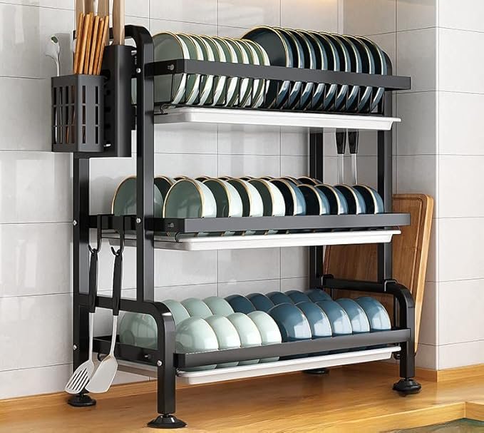 Escurridor de Cocina 3 Niveles – Acero Inoxidable - Imagen 4