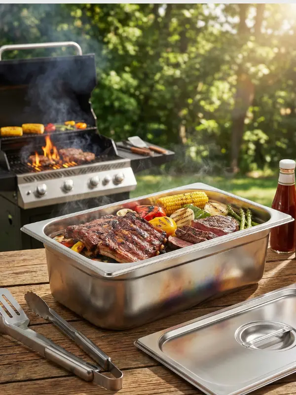 Bandeja acero inoxidable