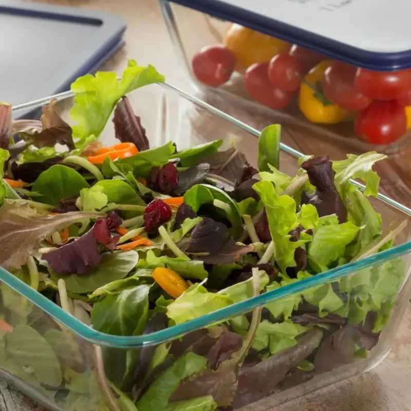 Taper rectangular Pyrex