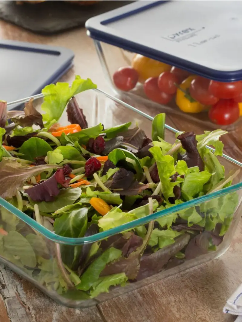 Taper rectangular Pyrex