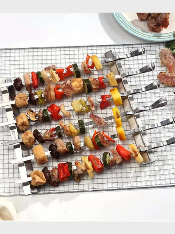 Brochetas parrilla facusa