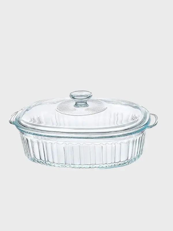 Cacerola vidrio borosilicato 2.8l