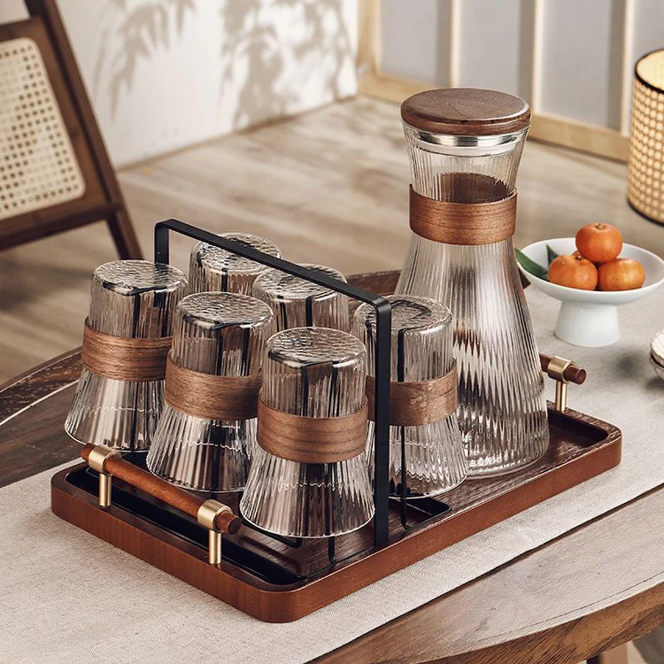 Set jarra borosilicato