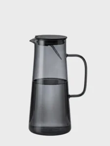 jarra borosilicato negro