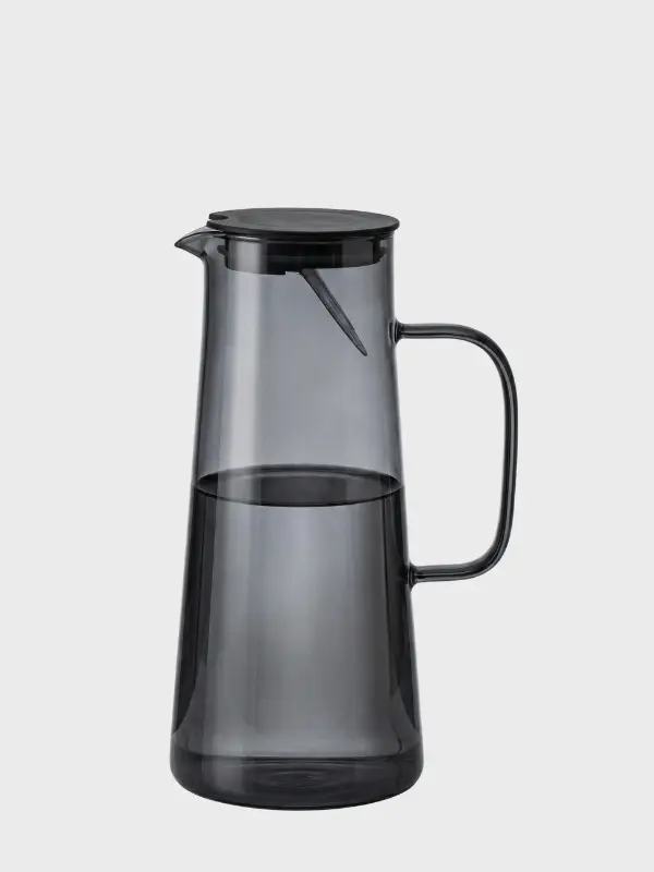 jarra borosilicato negro